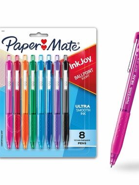 Paper Mate InkJoy 300RT Retractable Ballpoint Pens, Medium Point (1.0mm),